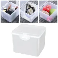 Small Clear Plastic Storage Box with Lid thumbnail 4