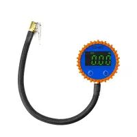 LED Digital Tire Pressure Gauge with Hose thumbnail 5