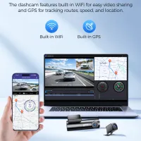 AZDOME M300S 4K Dual Dash Camera thumbnail 4