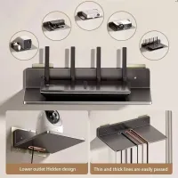 Wall-Mounted Media Equipment Organizer thumbnail 4