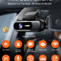 4K WiFi Dual Dash Cam Night Vision thumbnail 2