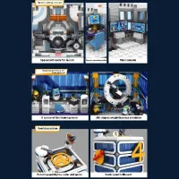 Four Heroes Tower Building Set (6135PCS) thumbnail 2