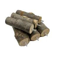 Natural Apple Wood Hamster Toy thumbnail 2