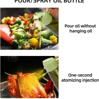 Olive Oil Sprayer Bottle Dark Green thumbnail 5