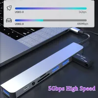 8-in-1 USB C Hub with OTG Adapter thumbnail 2