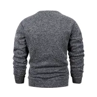 Men's Fleece Lined Crew Neck Sweatshirt thumbnail 6