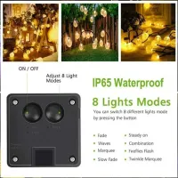 Solar Crystal Fairy String Lights thumbnail 6