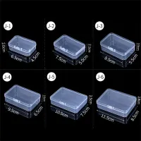 Clear Mini Square Stackable Beads Box thumbnail 3