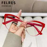 Luxury Cat Eye Blue Light Glasses thumbnail 3