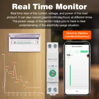 Smart WiFi Zigbee MCB Circuit Breaker thumbnail 5