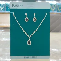Feng Shui Drop Necklace & Earrings Two Piece Set thumbnail 6