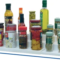 3-Tier Expandable Spice Shelf Organizer thumbnail 1