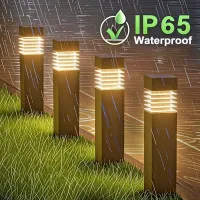 Solar Square LED Pathway Lights thumbnail 2