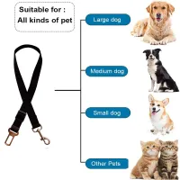 Adjustable Pet Car Seat Belt thumbnail 5