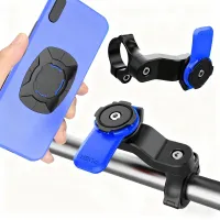 Universal Shockproof Motorcycle Phone Mount thumbnail 1