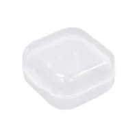 Mini Clear Plastic Jewelry Storage Box thumbnail 6