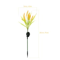Solar Wheat Garden Lights thumbnail 4