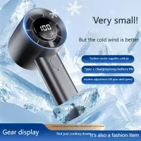 Portable Handheld Fan with LED Display thumbnail 1