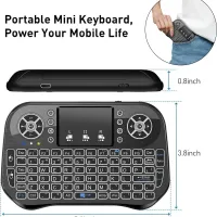 IPazzPort Mini Keyboard & Touchpad Mouse Combo thumbnail 6
