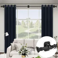 No Drill Curtain Rod Brackets thumbnail 3