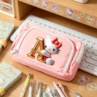 Pencil Case Pen Bag Organizer Pouch Student Back To School Supplies Office University Stationery Sanrio Hello Kitty Pen Box Gift thumbnail 1