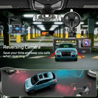 3-Channel WIFI Dash Cam 1080P HD thumbnail 5