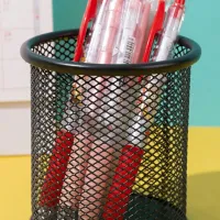 Hollow Mesh Pen Holder Organizer thumbnail 6