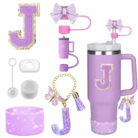 Stanley Cup Purple Tumbler Accessories Set thumbnail 1