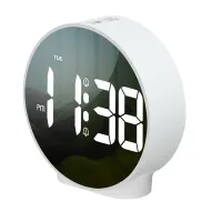 LED Digital Alarm Clock Dual Time Display thumbnail 1