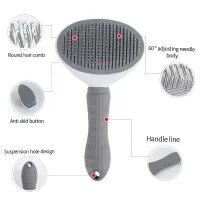 Stainless Steel Pet Grooming Brush thumbnail 2