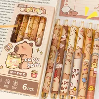 Capybara Gel Pen Set (6Pcs) thumbnail 2