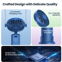 Mini Portable USB Rechargeable Handheld Fan thumbnail 3