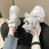 Women's Chunky Platform Sneakers - 9.5CM Sole thumbnail 2