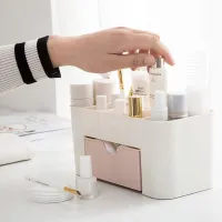 5-Compartment Plastic Organizer with Drawer thumbnail 5