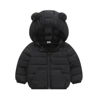 Kids Winter Warm Down Coat Hooded Jacket thumbnail 1