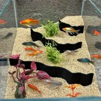 3PCS Cave Aquarium Sand Stone Partitions thumbnail 6