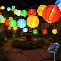 Solar Lantern String Lights Outdoor thumbnail 3