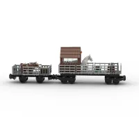 Animal Transport Train Building Block Set thumbnail 5