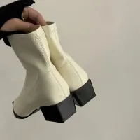 Women's Pointed Toe Ankle Boots thumbnail 3