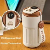 450ML Smart Display Thermos Bottle thumbnail 1