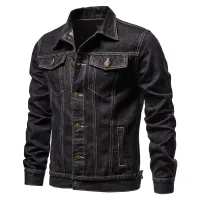 Men's Slim Fit Denim Jacket thumbnail 6
