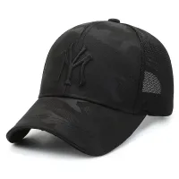 Embroidered Camo Baseball Cap for Men thumbnail 5