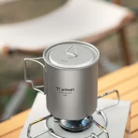 Titanium Folding Handle Camping Mug thumbnail 4