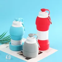 Collapsible Silicone Sports Bottle thumbnail 2