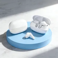 Wireless TWS Earbuds with Noise Reduction thumbnail 1