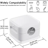 6-Pack Magnetic Cable Clips & Organizers thumbnail 6