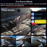5K Dual Screen Action Camera 30M Waterproof thumbnail 6