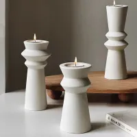Nordic Ceramic Candle Holders thumbnail 4