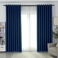 Blue Thermal Blackout Curtains thumbnail 2