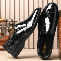 Floral Leather Oxford Dress Shoes thumbnail 2